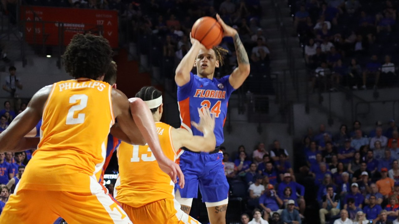 Gators guard Riley Kugel